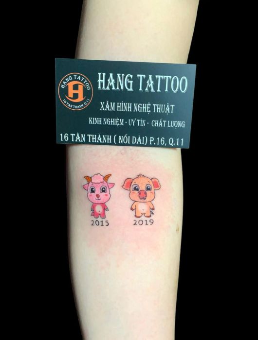 Bộ sưu tập hình xăm ấn tượng từ Hằng Tattoo