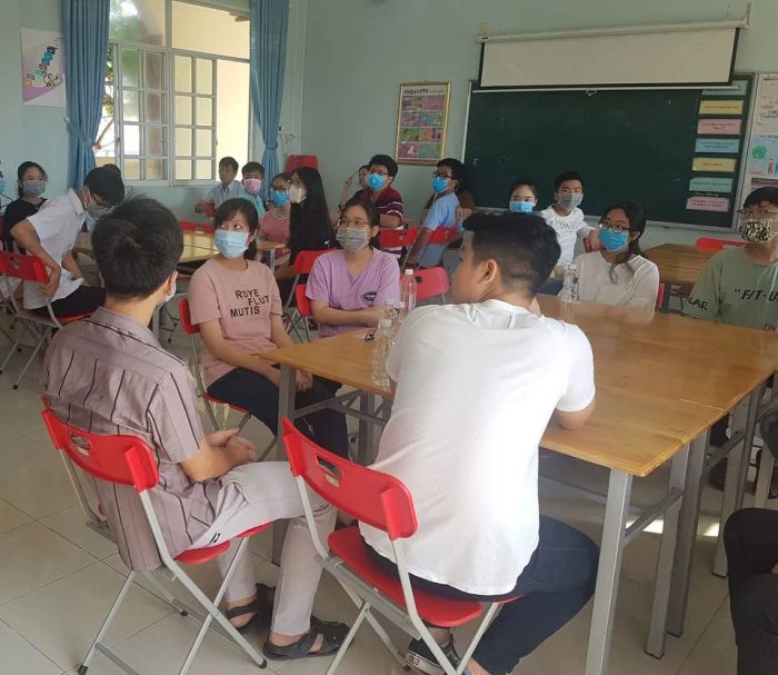 Hình ảnh lớp học chuẩn quốc tế tại HACIC