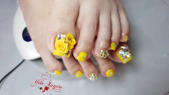 Những kiệt tác nail rực rỡ sắc màu tại Hair Nail Yến Xuyên - Ảnh 2