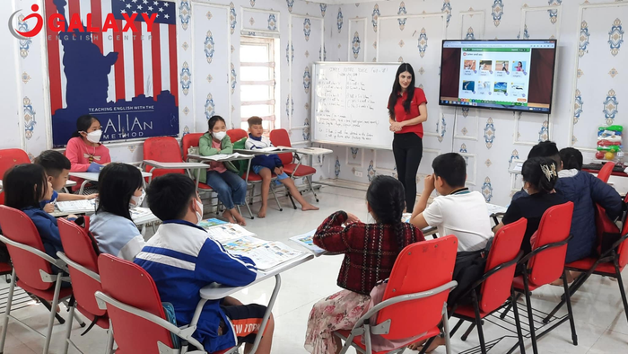 Không gian học tập hiện đại tại Anh ngữ Galaxy
