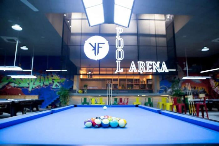 KF Pool Arena Bắc Ninh - Không gian chơi bida hiện đại