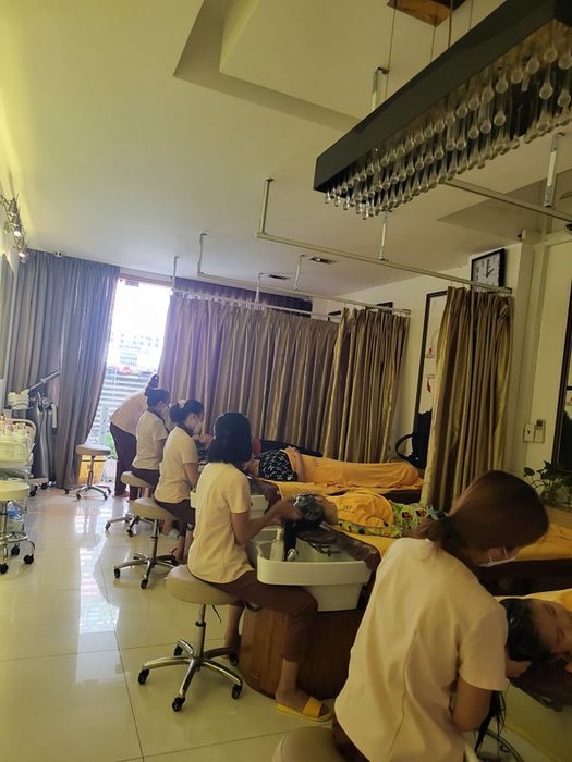 Hình ảnh thực tế dịch vụ gội đầu dưỡng sinh Mudra House
