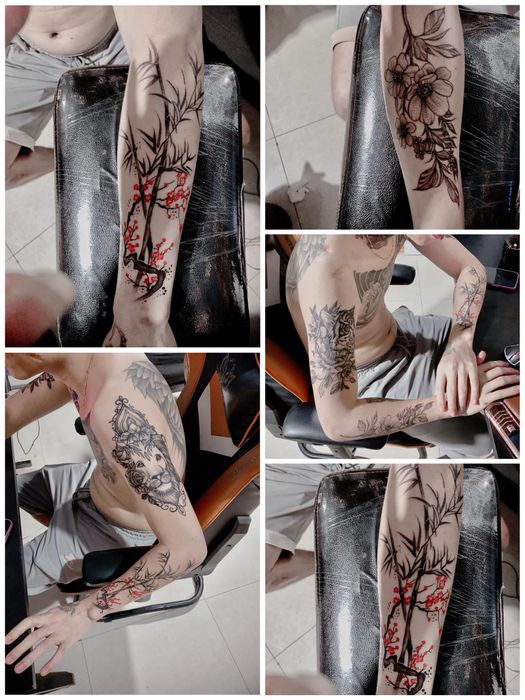 Tác phẩm nghệ thuật tiêu biểu tại Hùng Art Bibang Tattoo