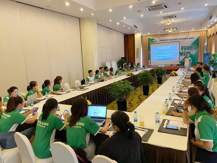 Không gian học tập hiện đại tại Shelton English