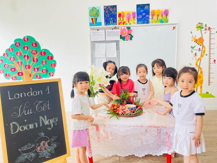 Hình ảnh minh họa sinh động từ Hệ thống Mầm non Winston