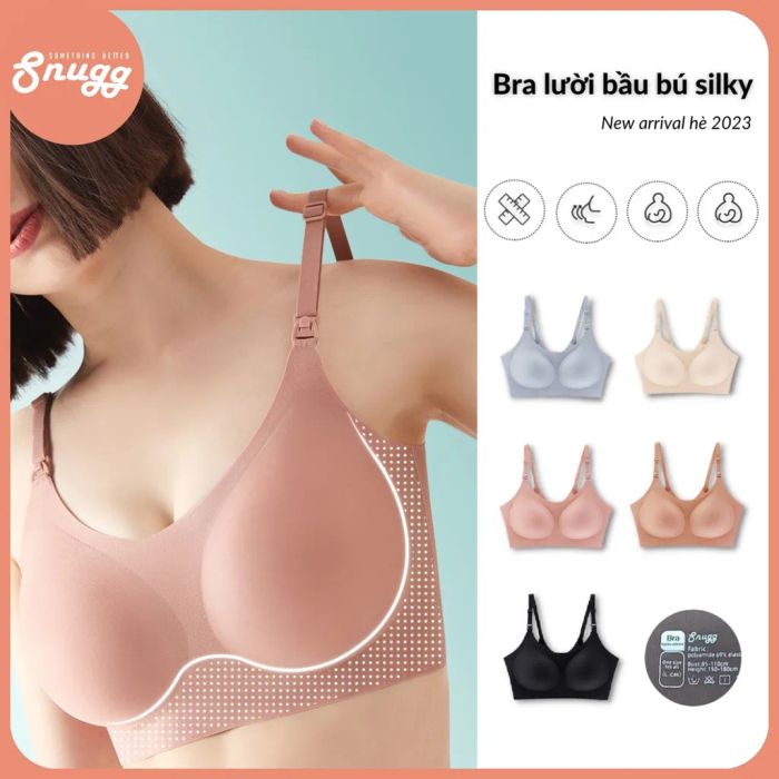 Hình ảnh thực tế áo lót bầu Snugg SNU2170 cho con bú