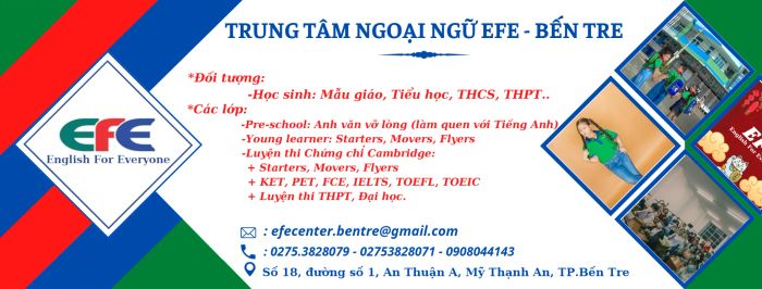 Không gian học tập hiện đại tại Trung tâm Ngoại ngữ EFE