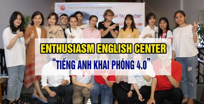 Không gian học tập tại Enthusiasm English Center