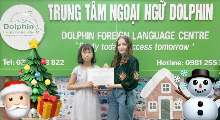 Hình ảnh sinh động về môi trường học tập tại Ngoại Ngữ Dolphin