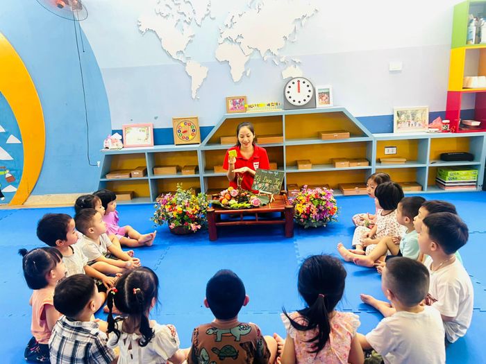 Góc học tập sáng tạo tại Winston (Nguồn: Hệ thống mầm non Winston)