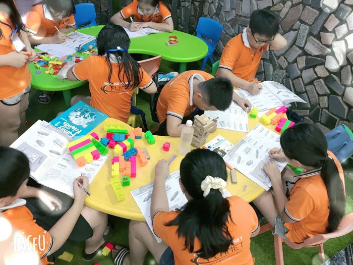 Hoạt động ngoại khóa của học viên Planet