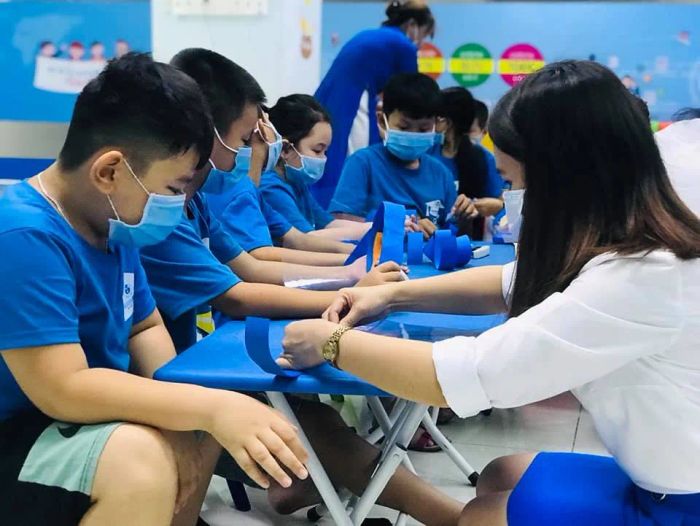 Hình ảnh cơ sở vật chất hiện đại tại Ocean Edu