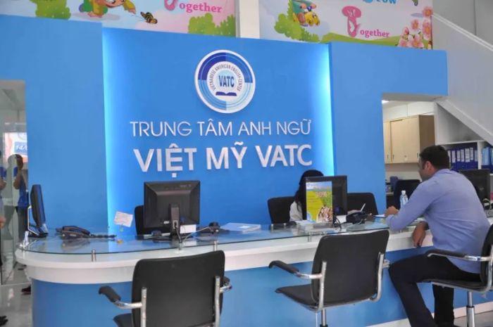 Hình ảnh lớp học tại Anh Ngữ Việt Mỹ VATC