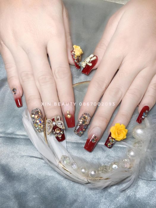 Tác phẩm nail nghệ thuật tại Xịn Beauty (ảnh 2)