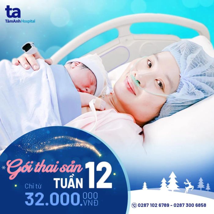 Hình ảnh khu vực phòng sinh cao cấp tại Tâm Anh