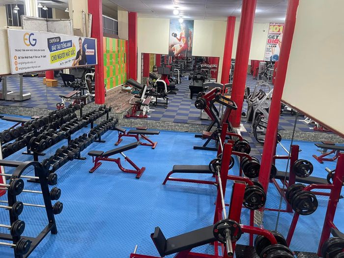 Hệ thống máy tập hiện đại tại Hoàng Triều Gym