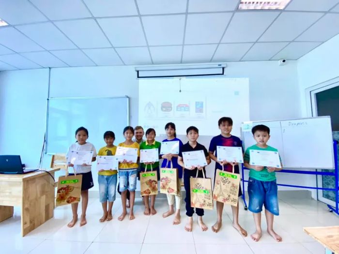 Không gian học tập hiện đại tại Ngoại Ngữ Quốc Tế Hoàn Cầu