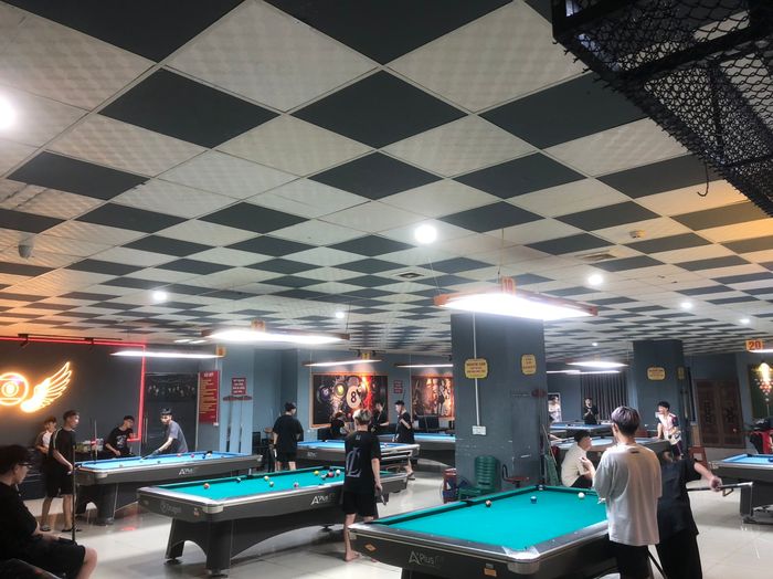Hệ thống bàn bida tiêu chuẩn tại Hoàng Gia Billiard