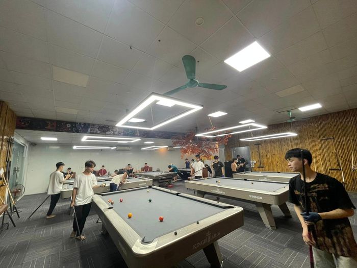 Không gian sang trọng tại Son Billiards Club