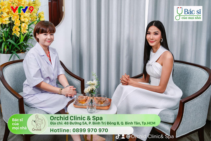 Hình ảnh không gian sang trọng tại Orchid Spa