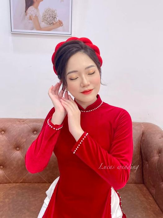 Hình ảnh cô dâu lộng lẫy được make-up bởi Ngọc Paris Makeup