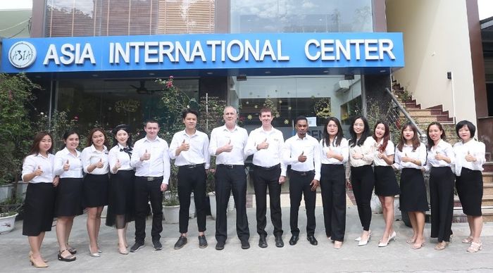 Không gian học tập hiện đại tại Asia Language Center