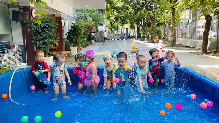 Hình ảnh đầu tiên về không gian học tập tại Trường mầm non Bồ Công Anh Đà Nẵng
