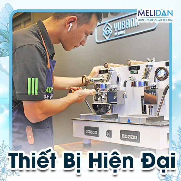 Hình ảnh quầy bar thực hành tại Melidan