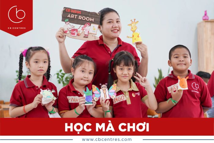 Không gian học tập hiện đại tại CB Centres