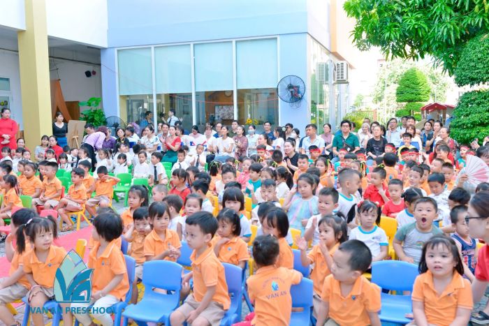 Hình ảnh đầu tiên về không gian học tập tại trường mầm non Vạn An