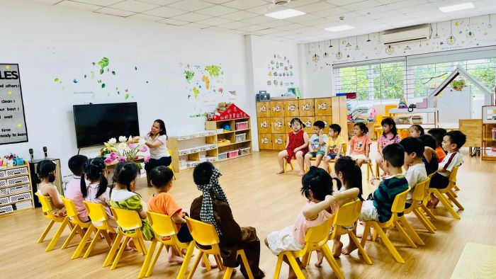 Không gian học tập tại Alaska Academy (Nguồn: Mầm Non Alaska Academy)