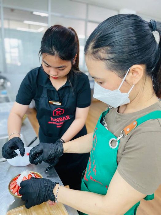 Hình ảnh lớp học thực hành tại An Thịnh Kenbar