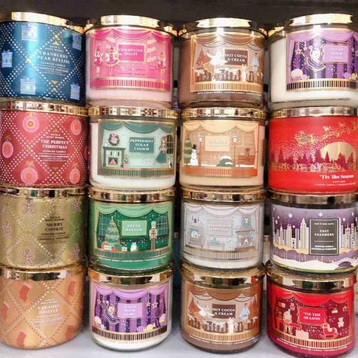 Hình ảnh minh họa nến thơm 3 bấc Bath & Body Works (Nguồn: Internet)