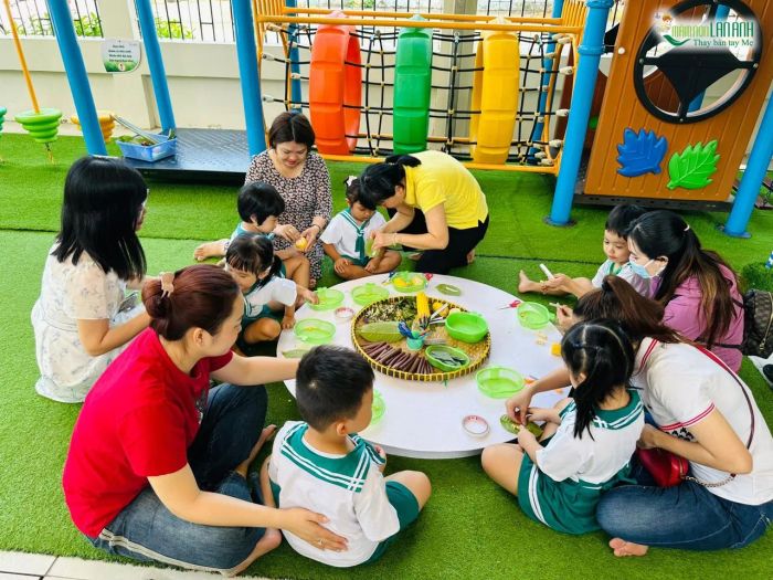 Khoảnh khắc đẹp tại ngôi trường mầm non Lan Anh