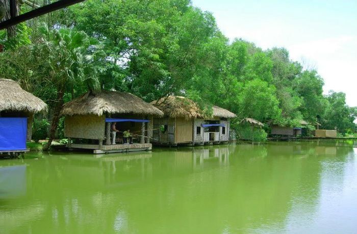 Hình ảnh thực tế khu du lịch sinh thái Cọ Xanh
