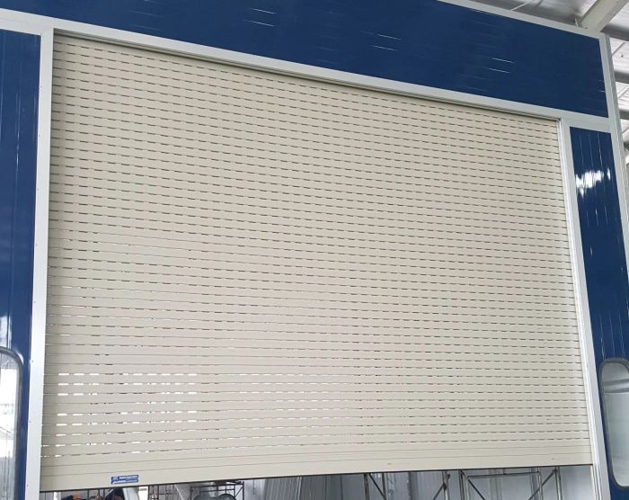 Hình ảnh thực tế cửa cuốn Alludoor phiên bản cao cấp