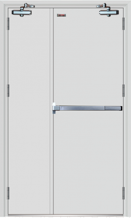 Cửa thép chống cháy Lecmax - Hình ảnh thực tế sản phẩm cao cấp