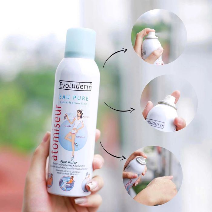 Hình ảnh chính thức Xịt khoáng Evoluderm