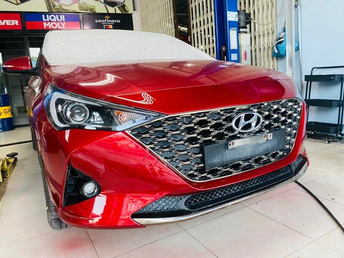 Hình ảnh thực tế quy trình chăm sóc xe tại Car Care 263