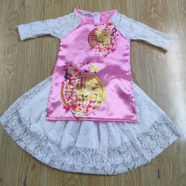 BST áo dài Tết cho bé đẹp xuất sắc tại Shop Thảo Nhi