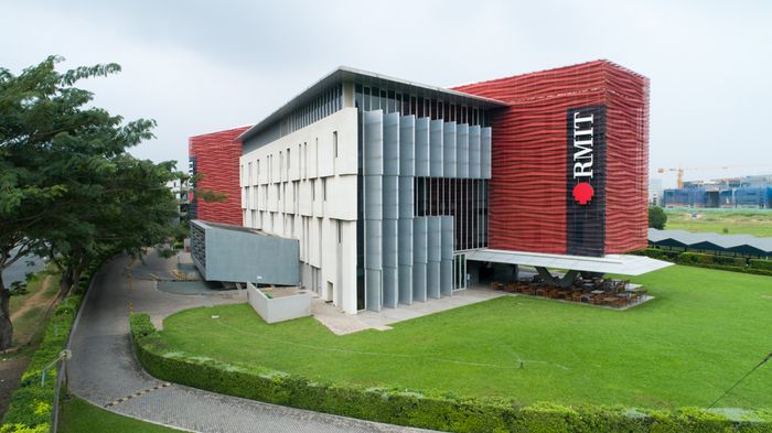 Hình ảnh khuôn viên hiện đại của Đại học RMIT Việt Nam