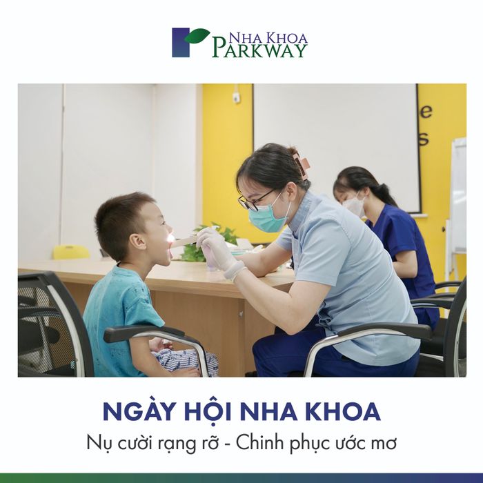 Không gian phòng khám đạt chuẩn quốc tế tại Nha Khoa Parkway