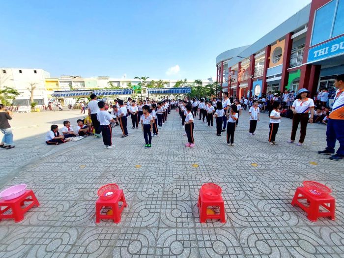 Góc nhìn toàn cảnh Trường Tiểu học Nguyễn Thị Định
