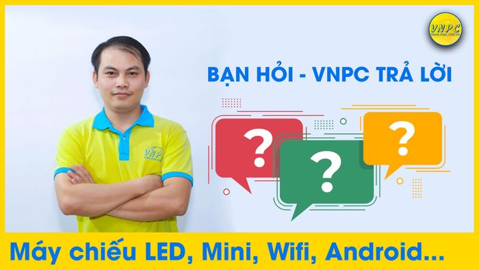 Hình ảnh minh họa dịch vụ máy chiếu VNPC