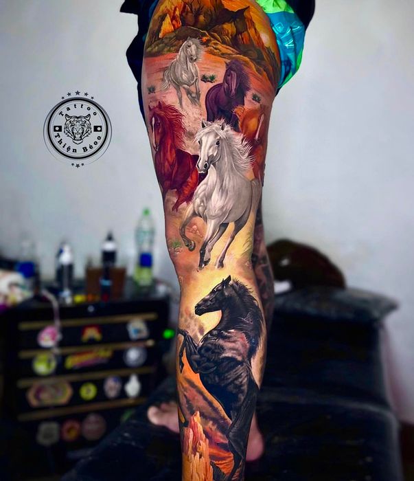 Tác phẩm nghệ thuật ấn tượng tại Tattoo Thiện Béo