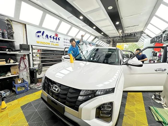 Không gian làm việc chuyên nghiệp tại 5S Car Spa