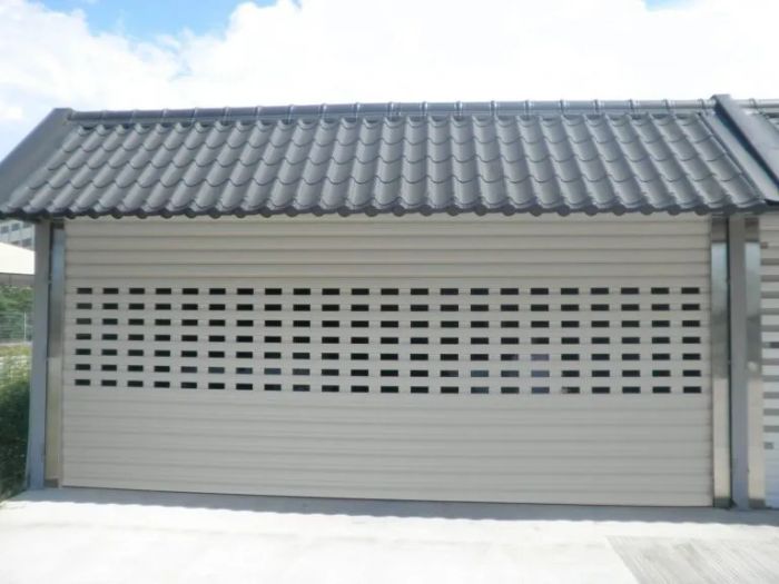 Hình ảnh ứng dụng cửa cuốn Titadoor trong công trình