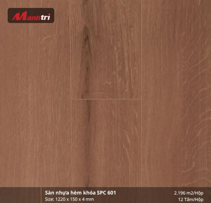 Hình ảnh minh họa sàn nhựa Mạnh Trí SPC cao cấp