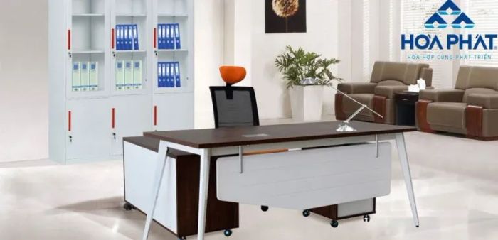 Hình ảnh minh họa bộ sưu tập nội thất văn phòng đa dạng từ Hòa Phát