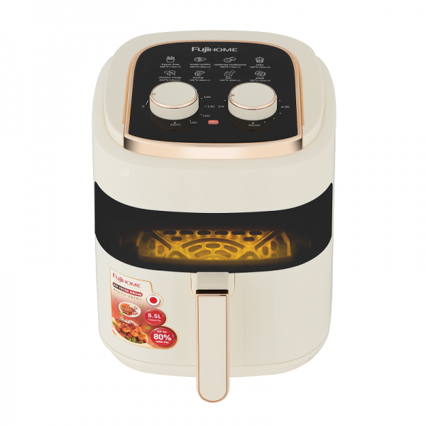 Hình ảnh chân thực nồi chiên không dầu Fujihome